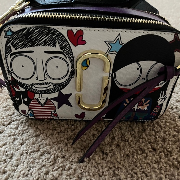 Marc Jacobs Handbags - Marc Jacobs Multicolor Cartoon Crossbody Bag
